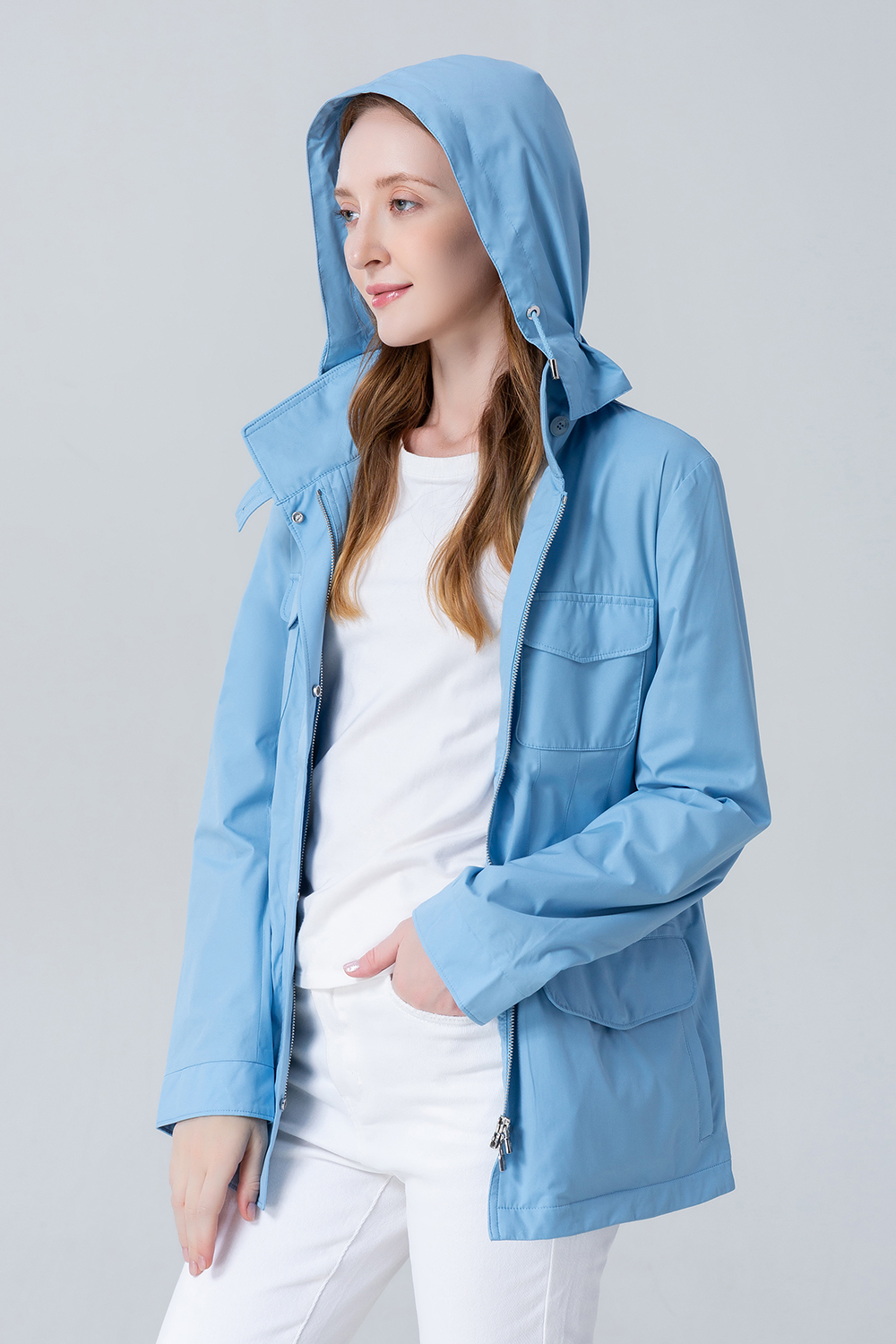 Hooded Traveller Jacket - hezventures apparel