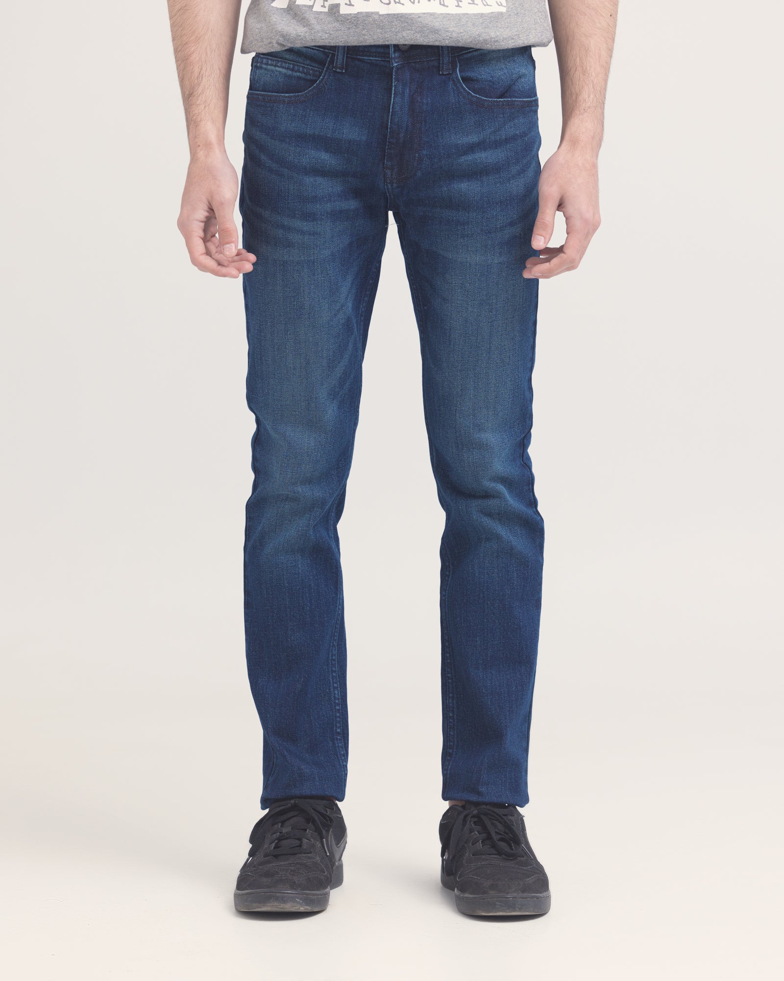 Men Blue Slim Jeans - hezventures apparel